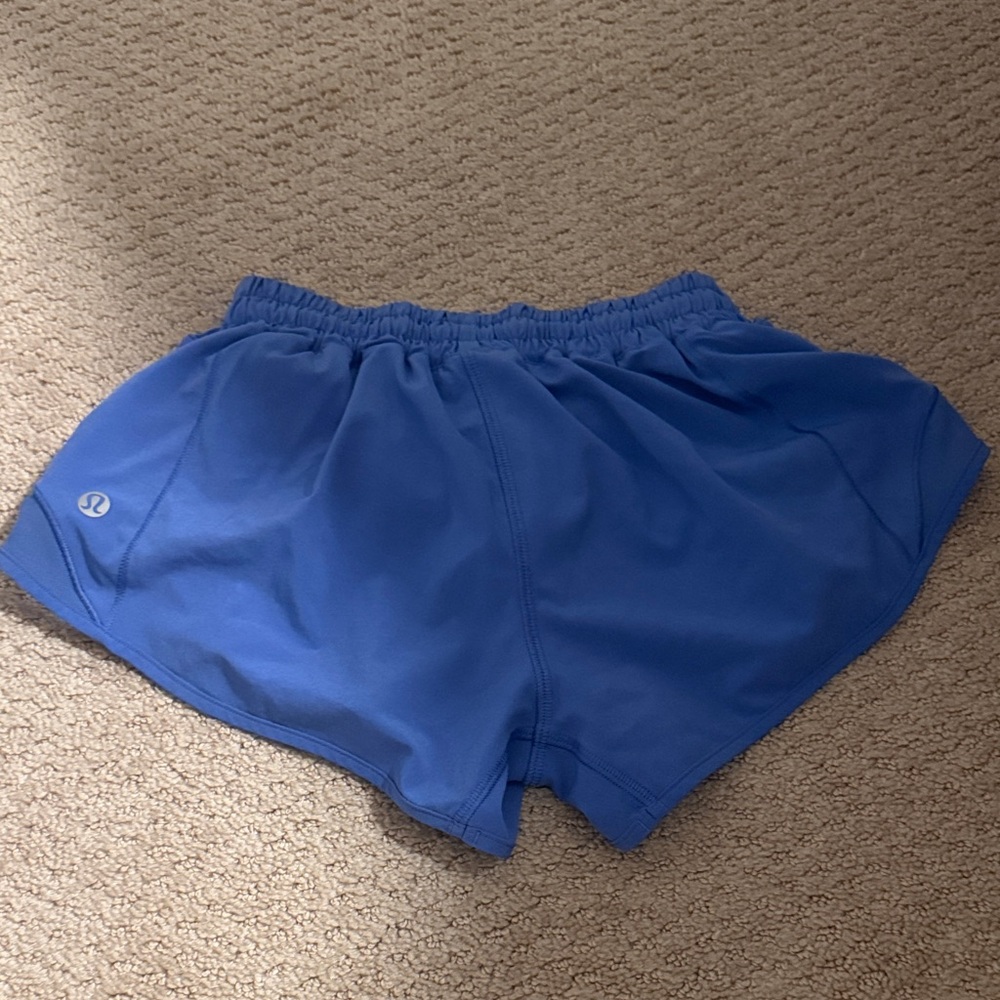 lululemon athletica cobalt blue athletic shorts - Picture 2 of 2